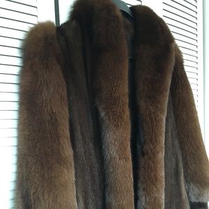 Gorgeous Mahogany Mink Coat